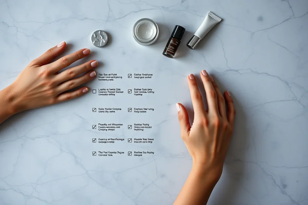 Menopause Hair Care Step Checklist