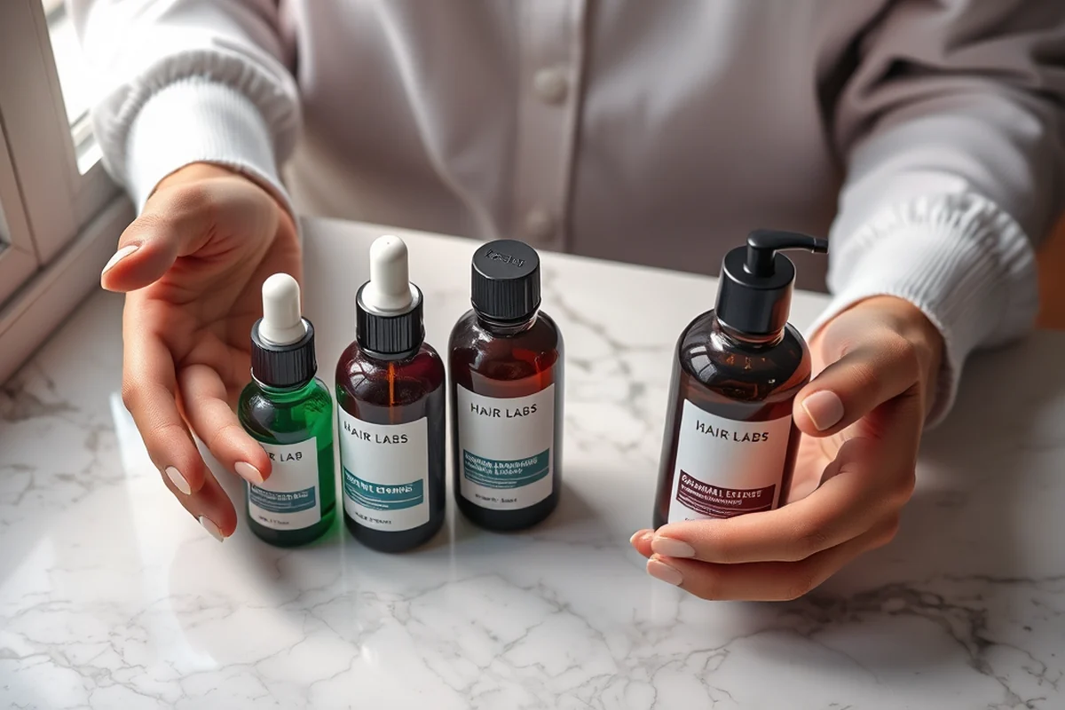 hair loss labs — Hair Loss Labs (the finished result)