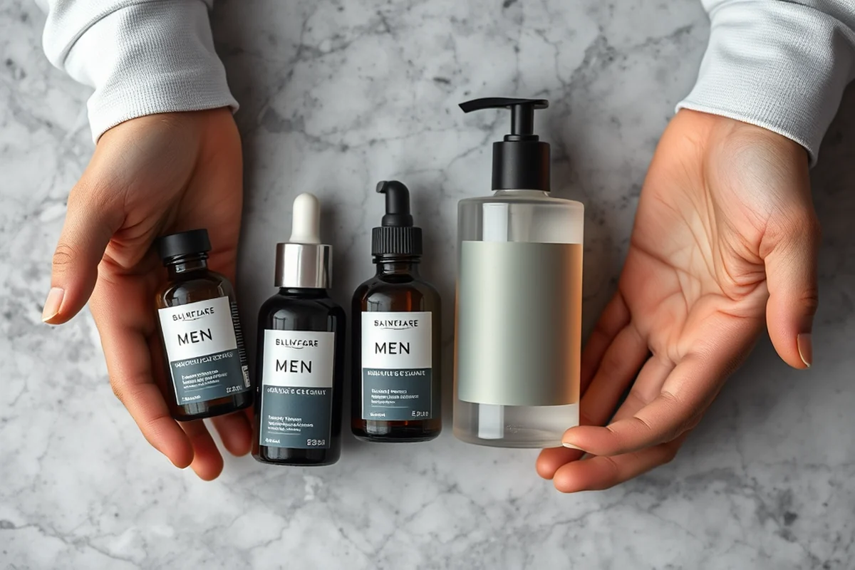 haircare products for men — Haircare Products For Men (the finished result)